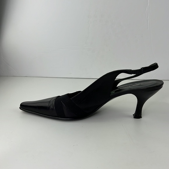 Donald J Pliner Lois Leather Slingback Pumps - Picture 5 of 12